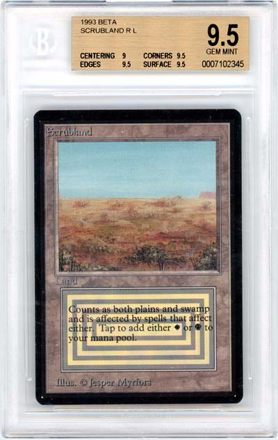 あおい様】MTG Scrubland 3ED 英語版+giftsmate.net