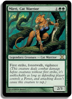 Mirri, Cat Warrior (Magic card) Mirri, Cat Warrior (Magic card)