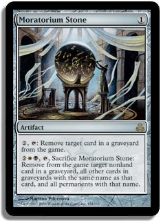 MORATORIUM Stone (Magic card)