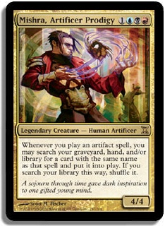 Mishra Artificer Prodigy (Magic card) Mishra Artificer Prodigy (Magic card)