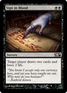 Blood Cards