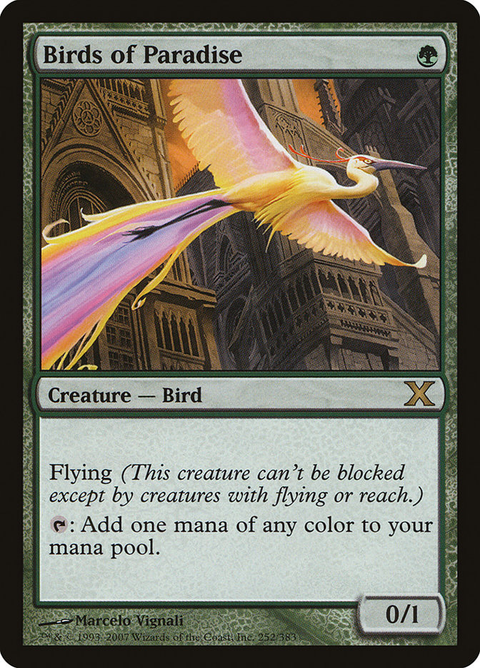 Birds Of Paradise (Magic card)