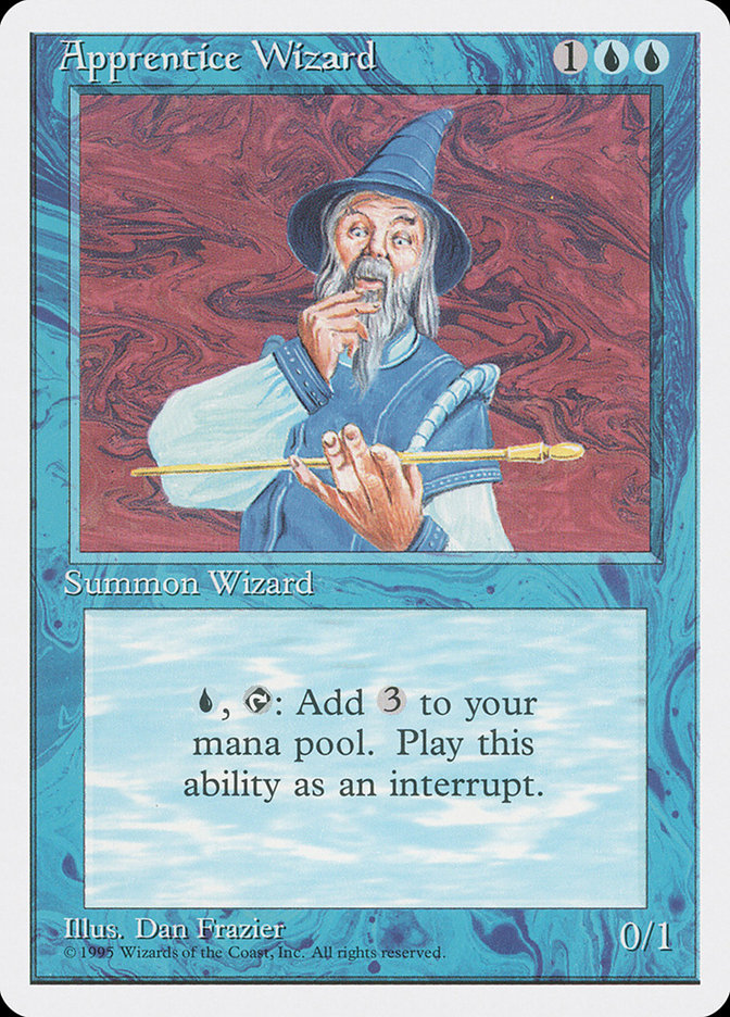 Apprentice Wizard (Magic card)