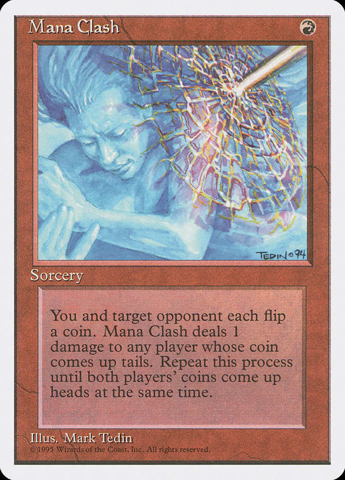 Manabarbs ~ Near Mint Alternate 4th Edition Fourth MTG Magic UltimateMTG Red Car 