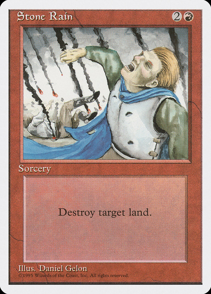 Stone Rain (Magic card)