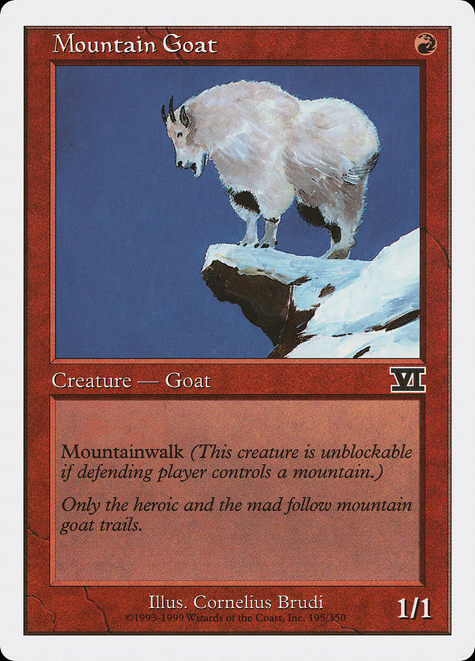 Mountain Goat (Magic card)
