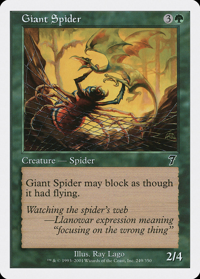Giant Spider (Magic card)