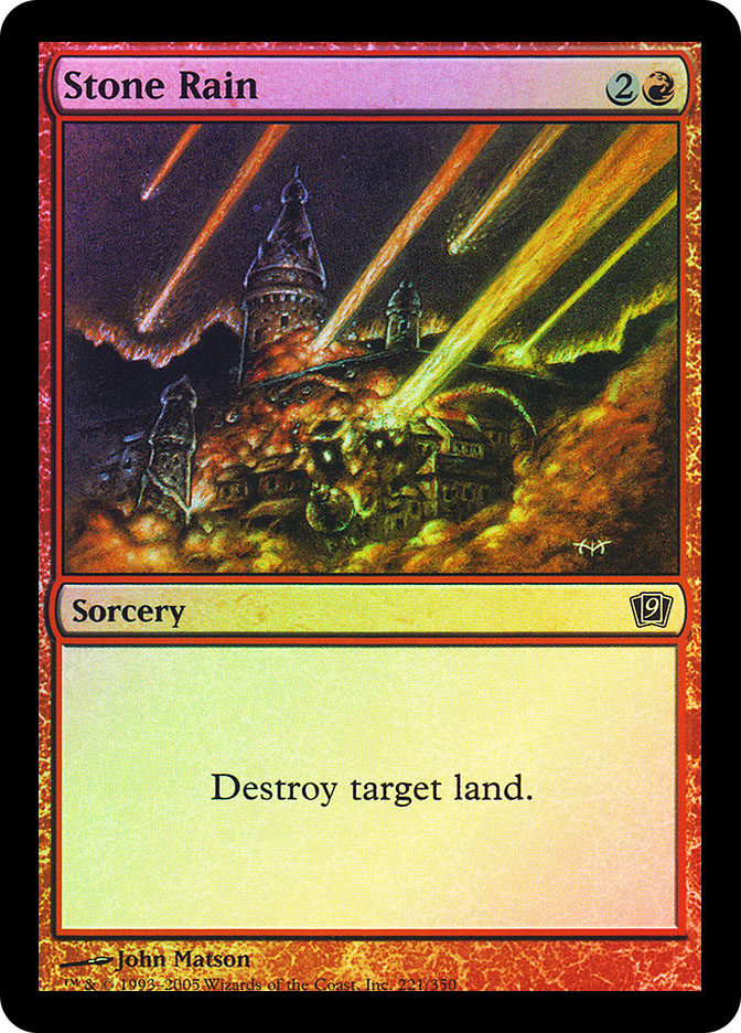 Stone Rain (Magic card)