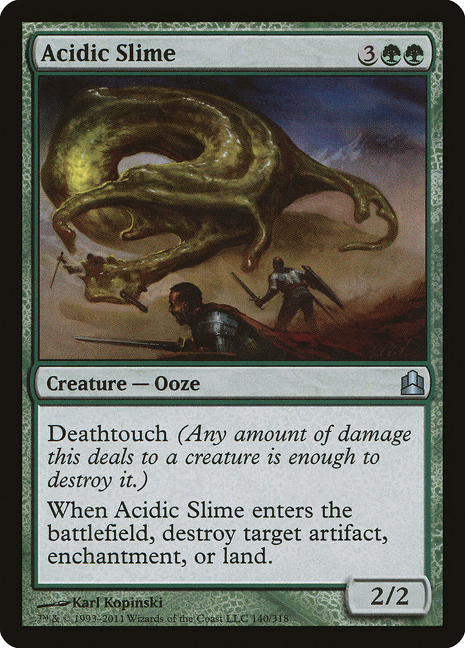 Acidic Slime (Magic card)