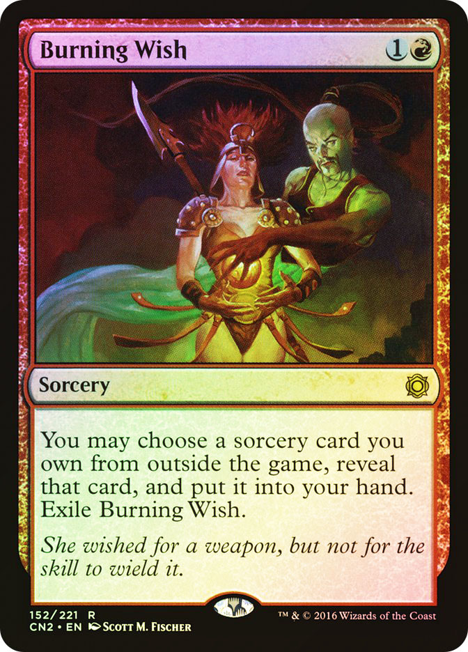 Mtg Burning Wish