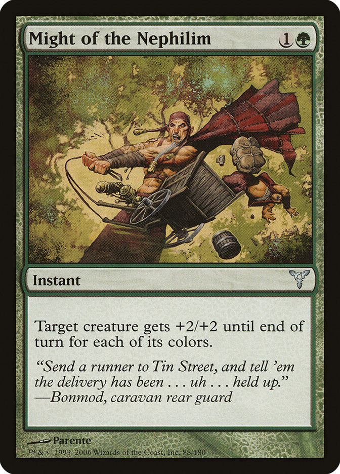 Buy Static Caravan >> Might Of The Nephilim (Magic card) Buy Static Caravan >> Might Of The Nephilim (Magic card)