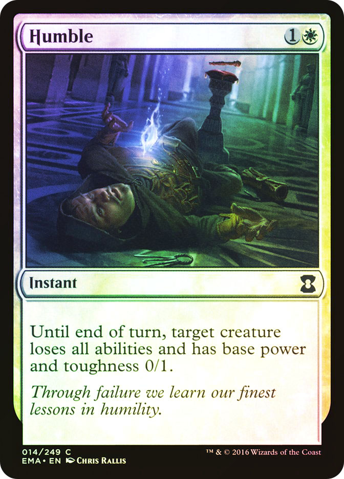 humble magic card humble magic card