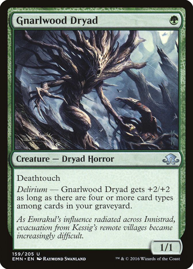 Gnarlwood Dryad card preview