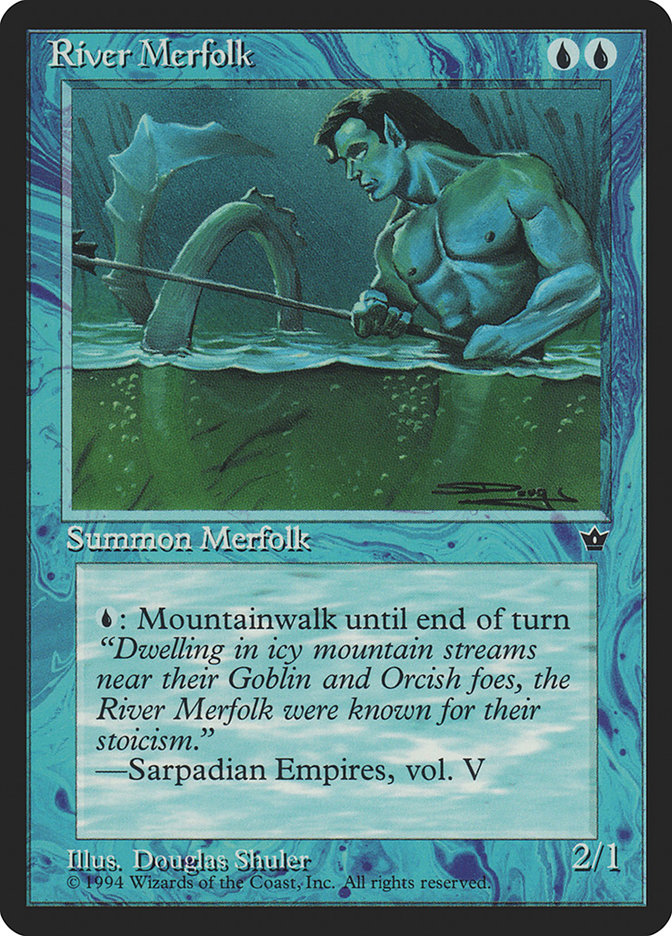 River Merfolk (Magic card)