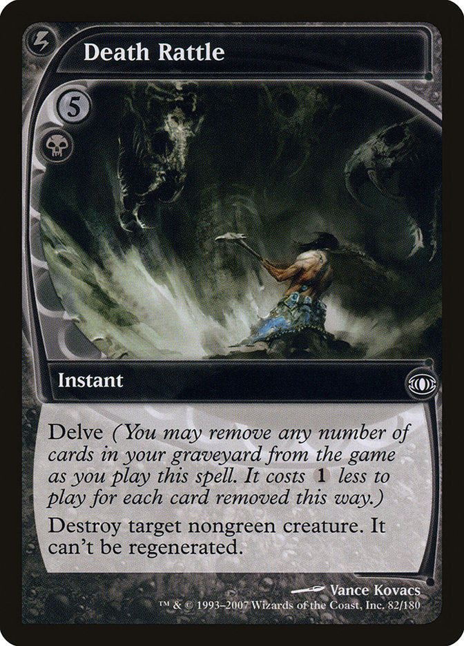 Death Rattle (Magic card)