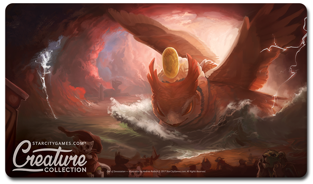 StarCityGames.com Playmat - Prerelease Exclusive Creature Collection