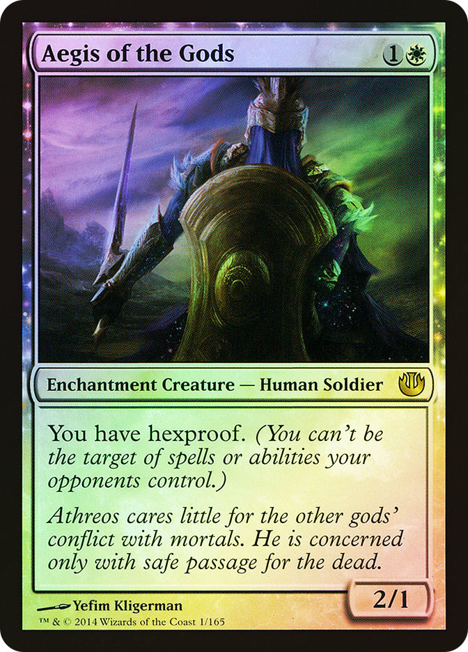 MTG 1x EIDOLON OF BLOSSOMS Journey into Nyx *Rare Spirit Draw NM*