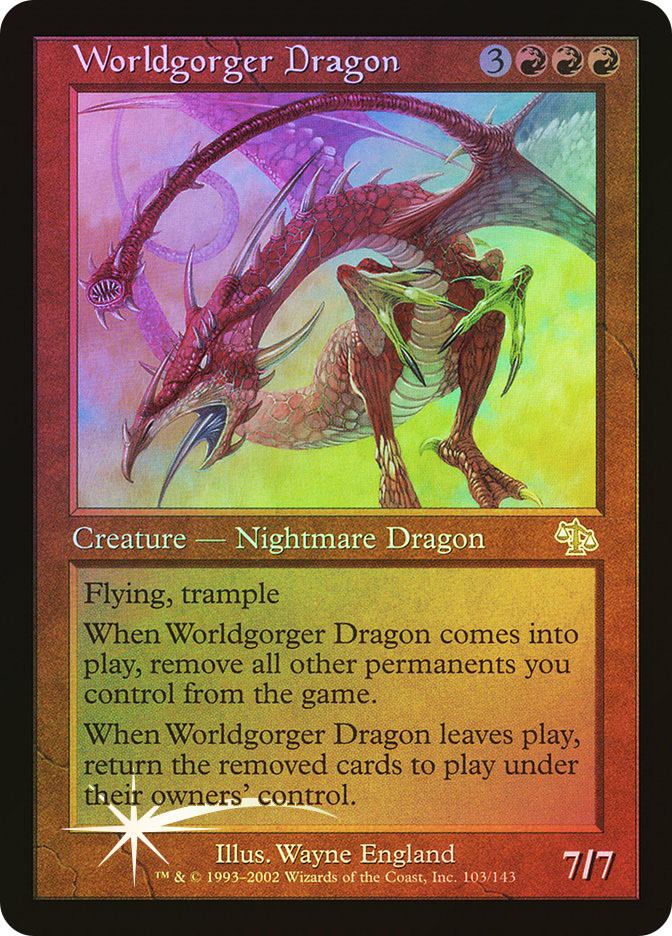 Worldgorger Dragon (Magic card)