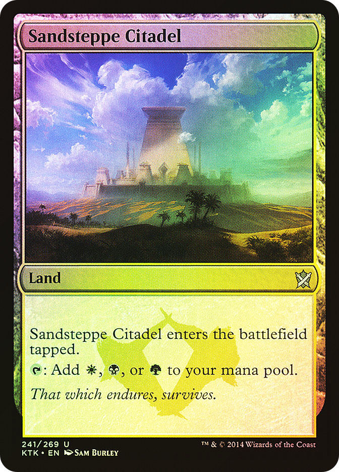 Sandsteppe Citadel (Magic card)