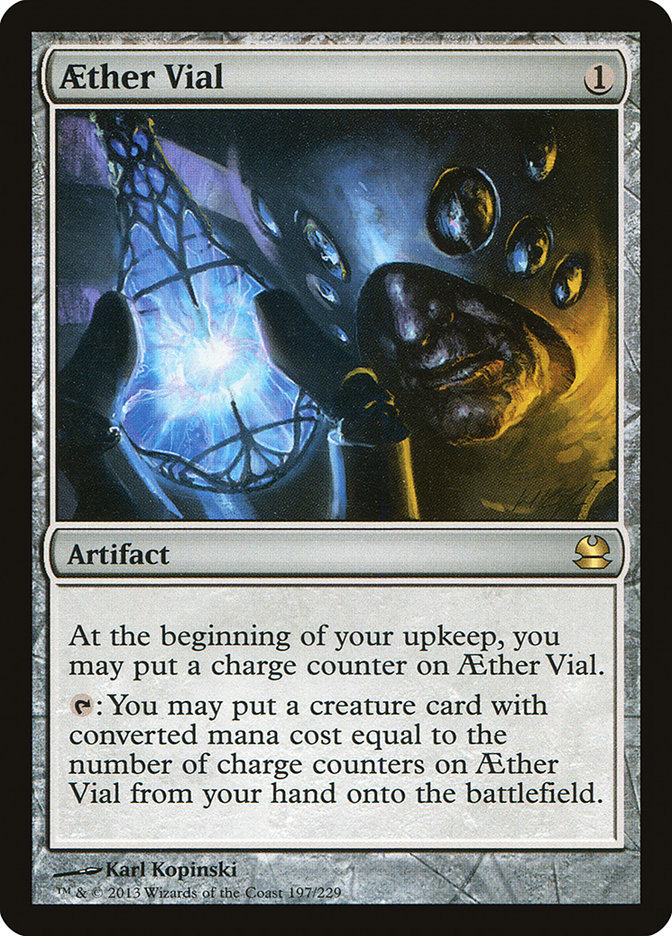 Magic: Modern Masters 197: Aether Vial 