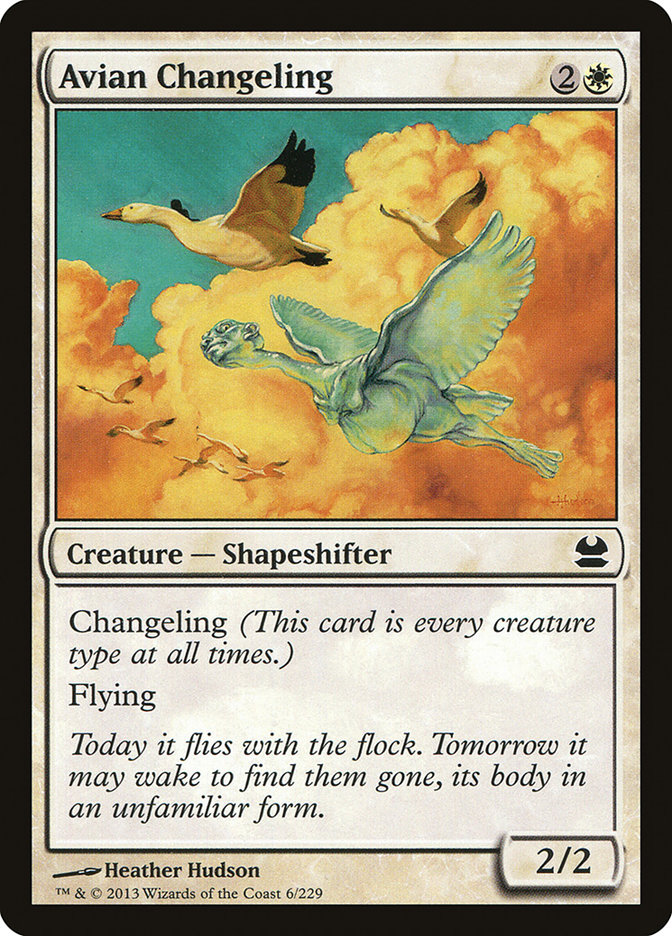 Magic: Modern Masters: Avian Changeling 