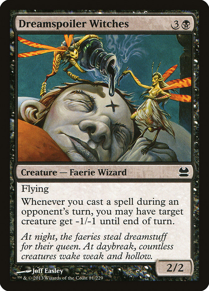 MTG: Modern Masters 081: 	Dreamspoiler Witches 