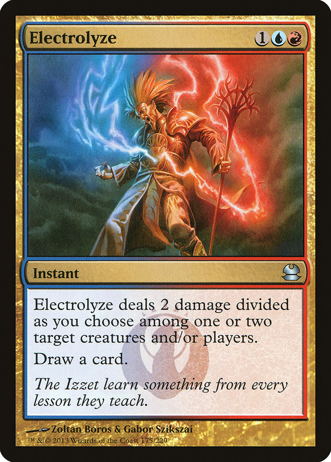 Magic: Modern Masters 175: 	Electrolyze 