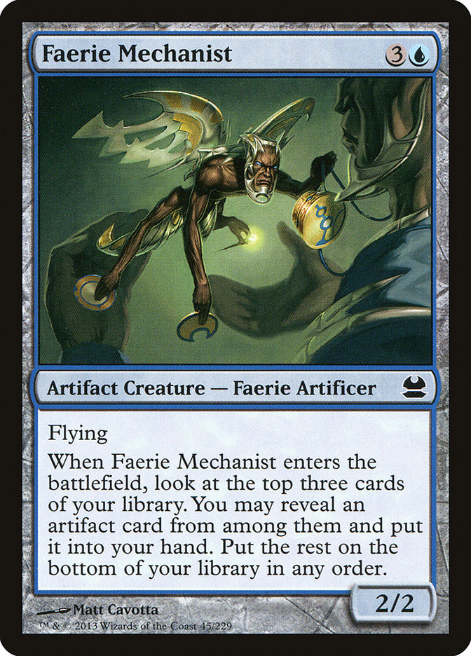 MTG: Modern Masters 045: Faerie Mechanist 