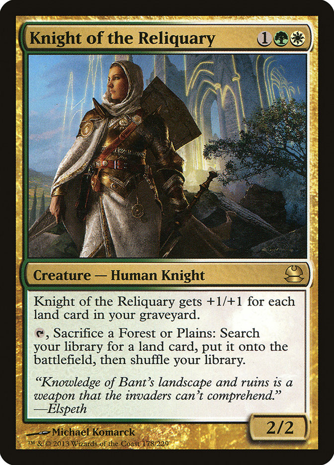 Magic: Modern Masters 178: Knight of the Reliquary 
