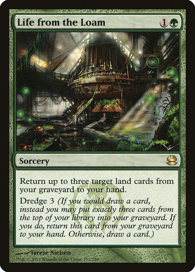 Magic: Modern Masters 153: 	Life from the Loam 