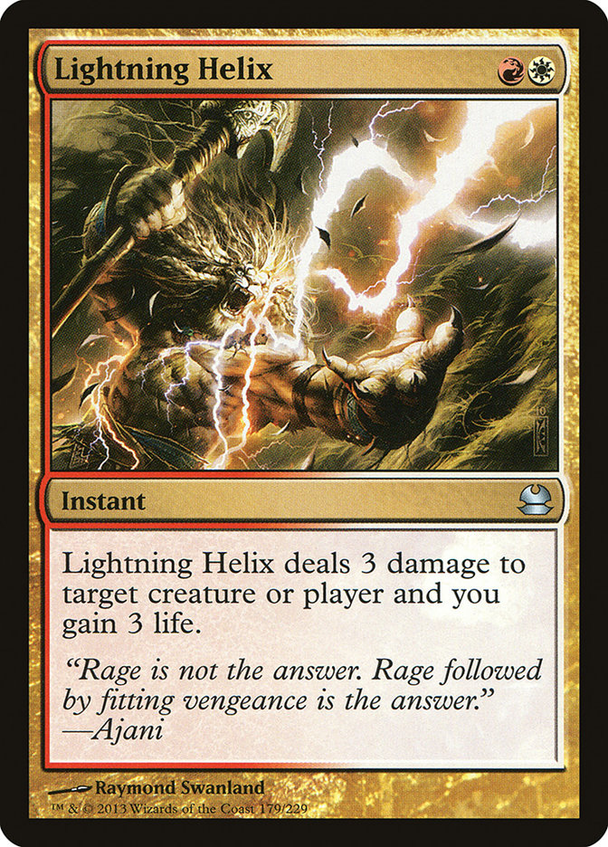 Magic: Modern Masters 179: 	Lightning Helix 