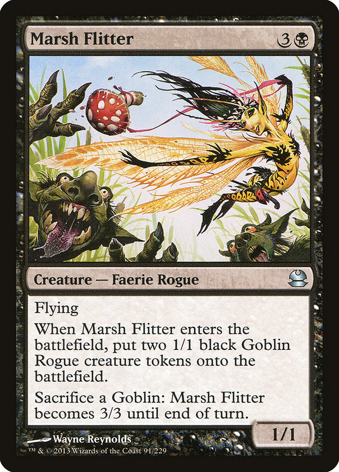 MTG: Modern Masters 091: Marsh Flitter 
