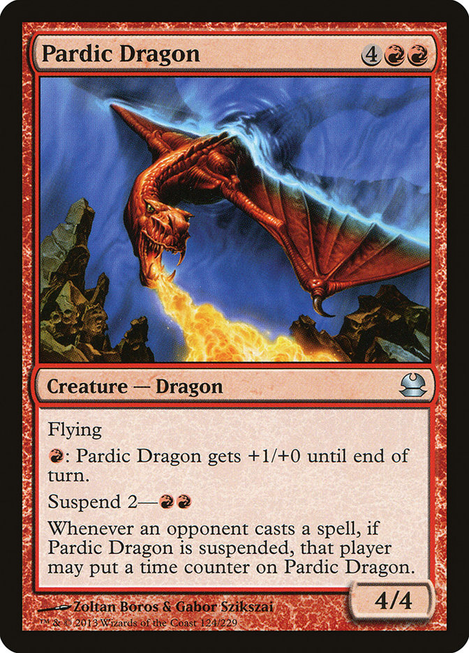 Magic: Modern Masters 124: Pardic Dragon 