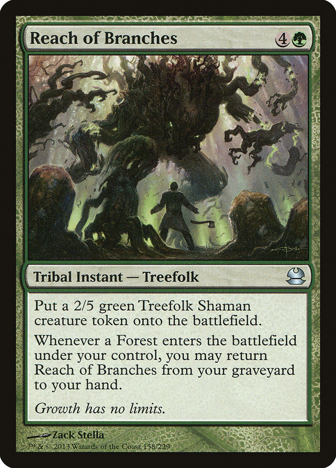 Magic: Modern Masters 158: Reach of Branches - Foil 