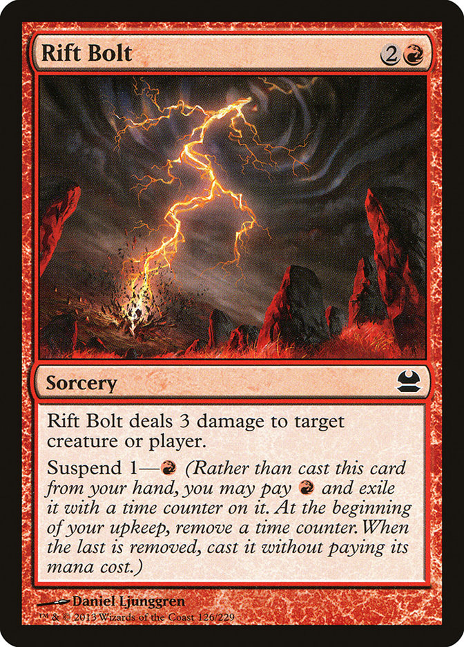 Magic: Modern Masters 126: Rift Bolt 