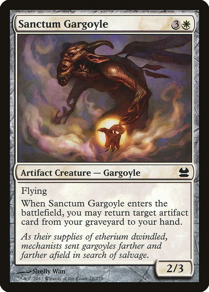 MTG: Modern Masters 028: Sanctum Gargoyle 