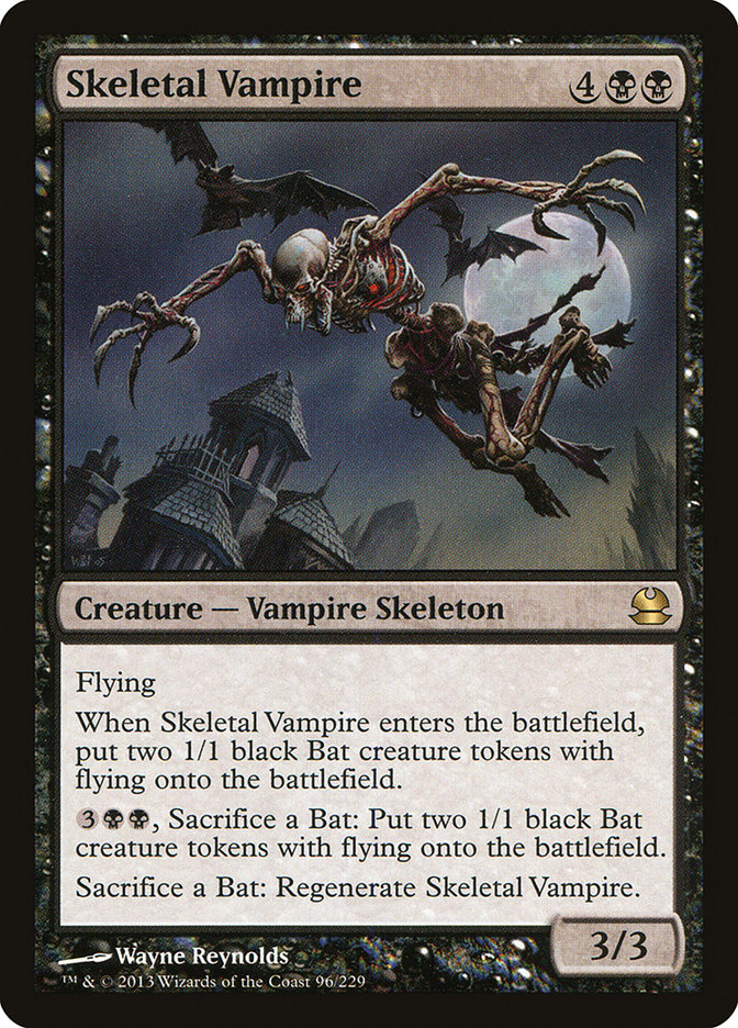 MTG: Modern Masters 096: Skeletal Vampire 