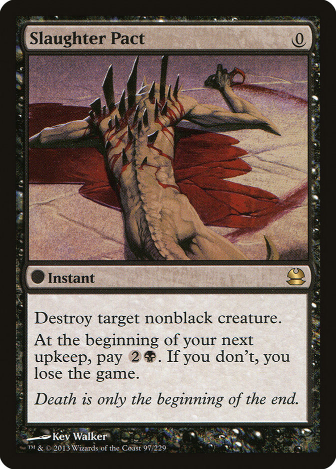 Magic: Modern Masters 097: Slaughter Pact 