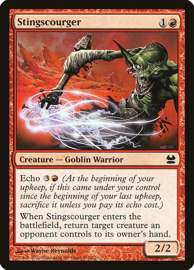 Magic: Modern Masters 131: 	Stingscourger - Foil 