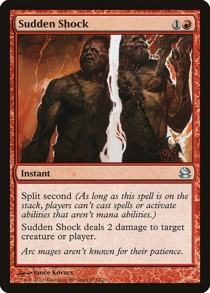 Magic: Modern Masters 133: Sudden Shock - Foil 