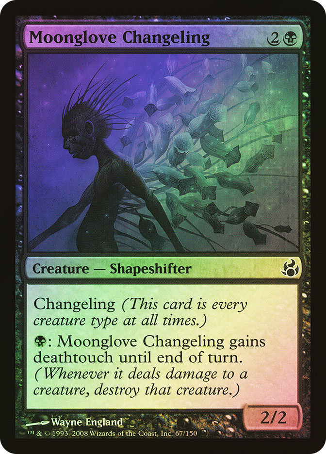 Moonglove Changeling (Magic card)