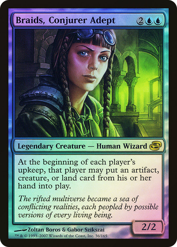 Braids, Conjurer Adept (Magic Card)