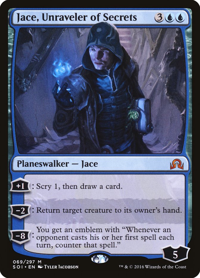 Jace, Unraveler of Secrets card preview