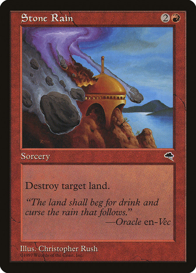 Stone Rain (Magic card)