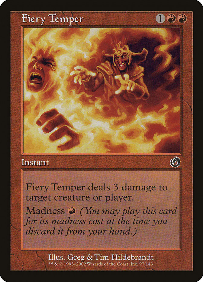 Fiery Temper (Magic card)