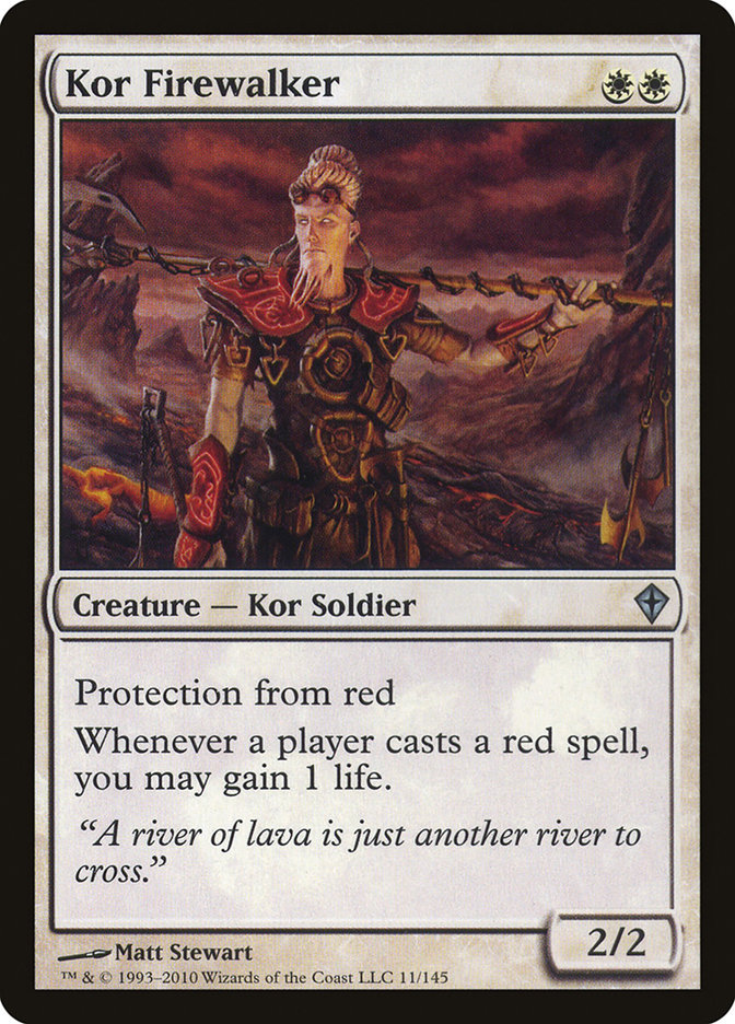 Kor Firewalker card preview