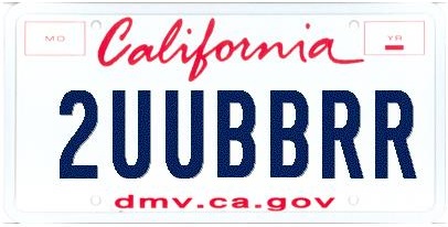 Vanity Plate 4