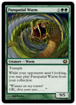 Whip our your wurm when you shuffle