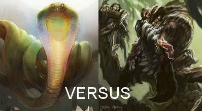 Snake Versus Goyf!