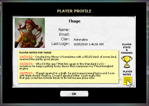 Thage Interface